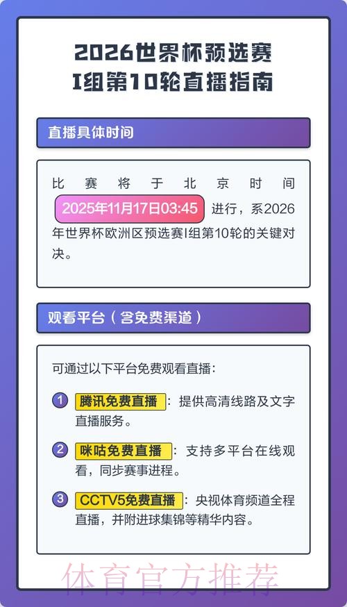 如何观看2026世界杯直播的最佳方式 如何观看2026世界杯直播的最佳方式